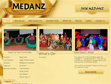 Tablet Screenshot of medanz.org.nz